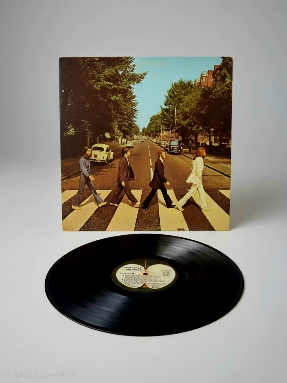 Beatles Abbey Road 12" Black Vinyl LP Album 1969 Apple USA Rock Pop Vintage